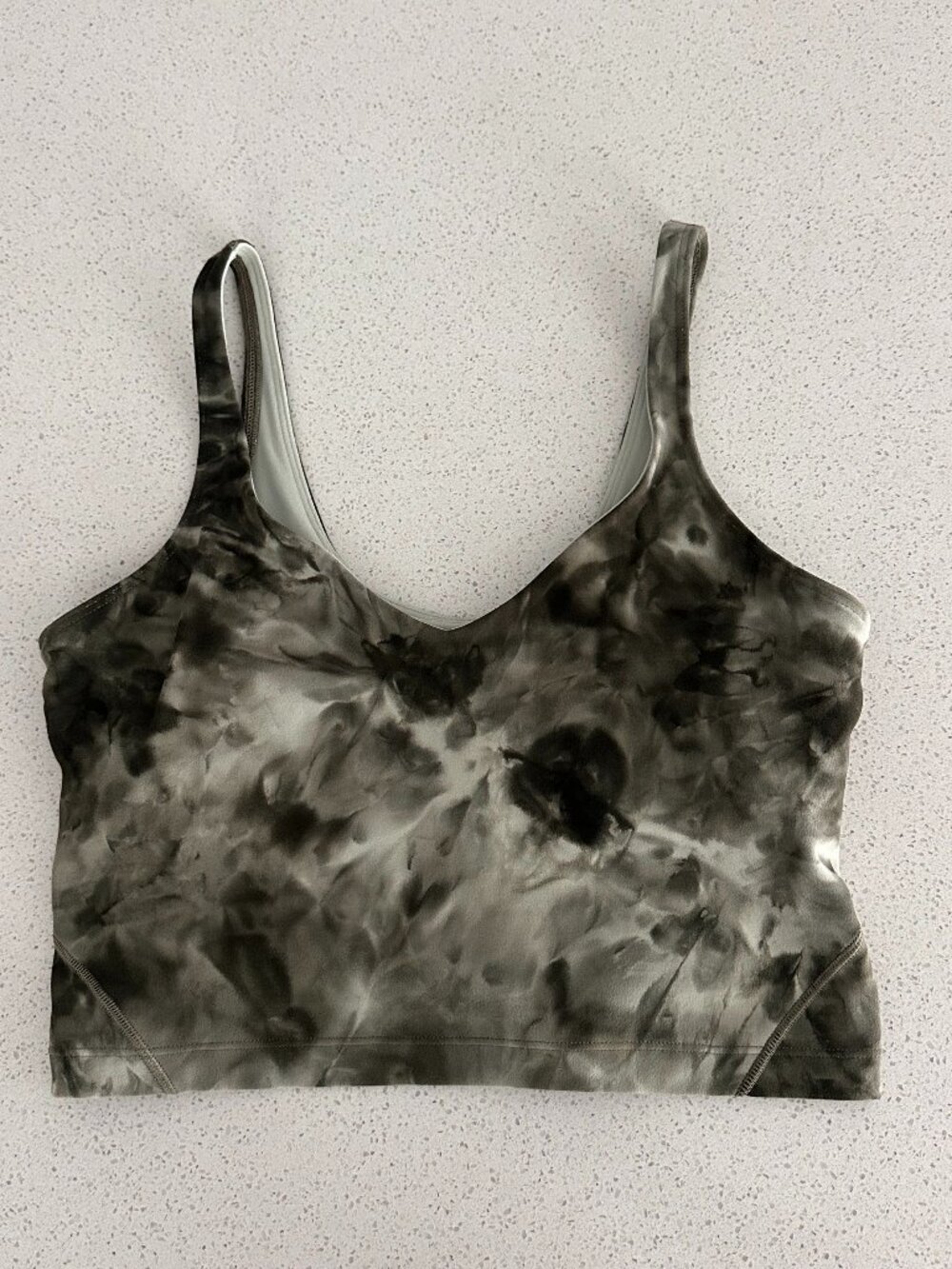 lululemon Align™ Crop Tank Top in diamond dye light sage